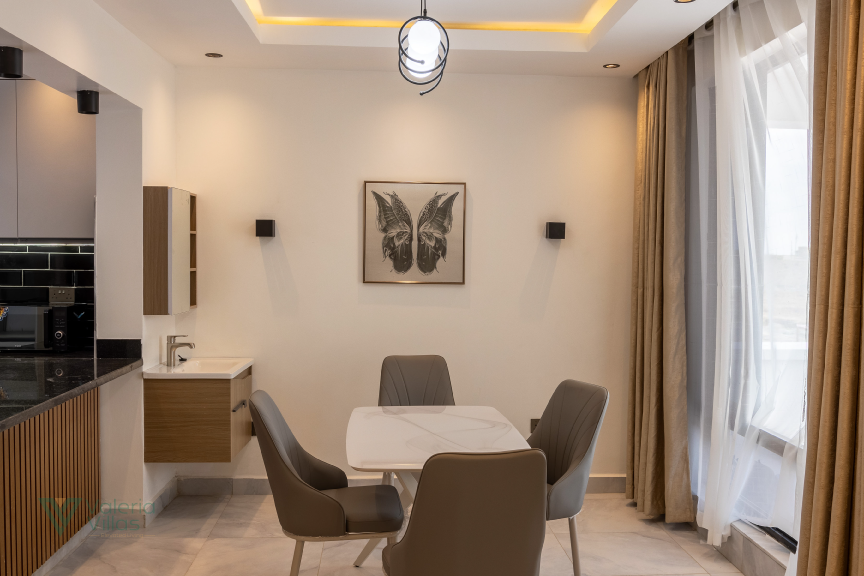 Luxury Valeria Villas Family Dining Area in Ruiru