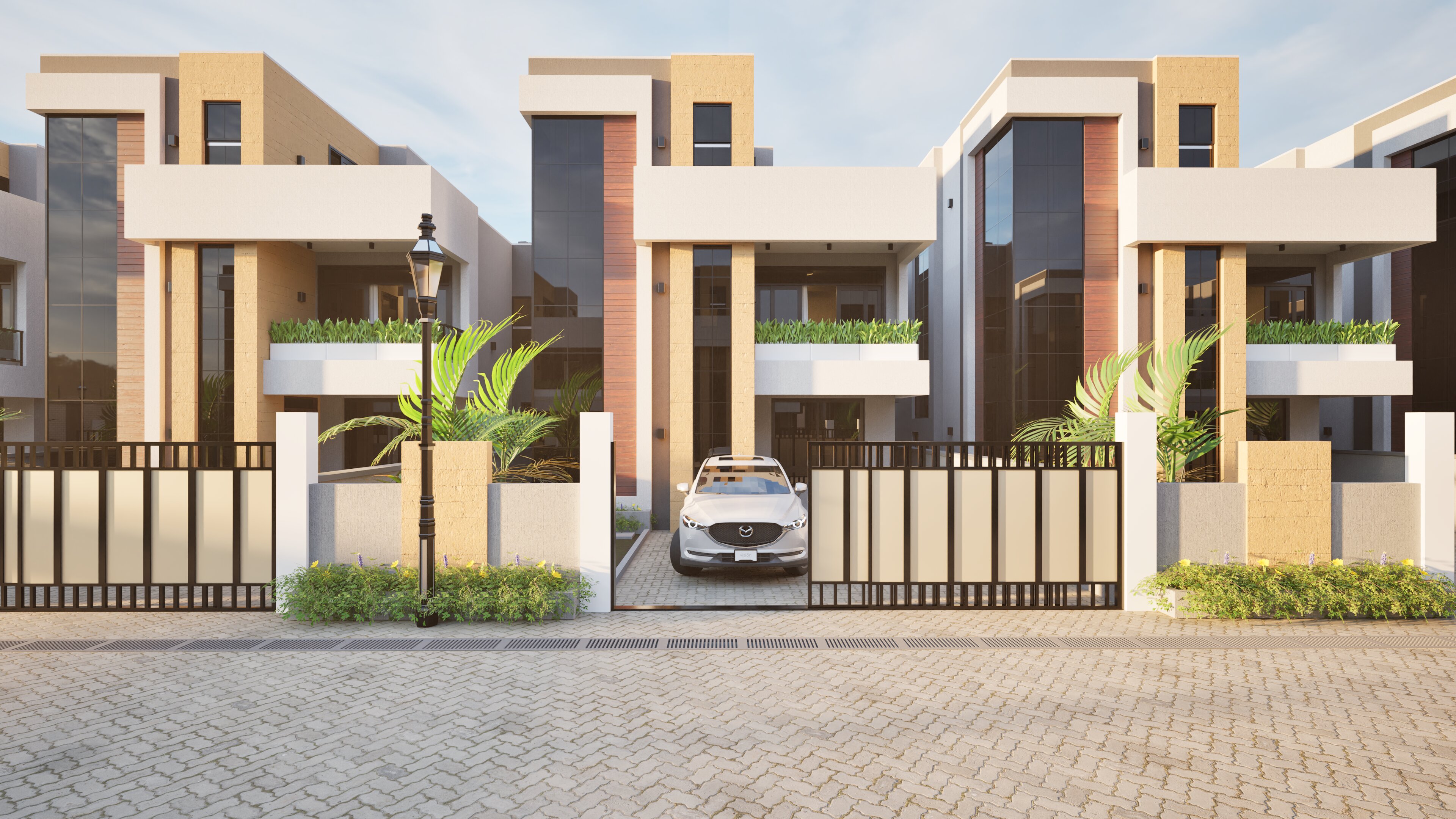 Luxury Valeria Villas Estate phase 1 in Ruiru front view