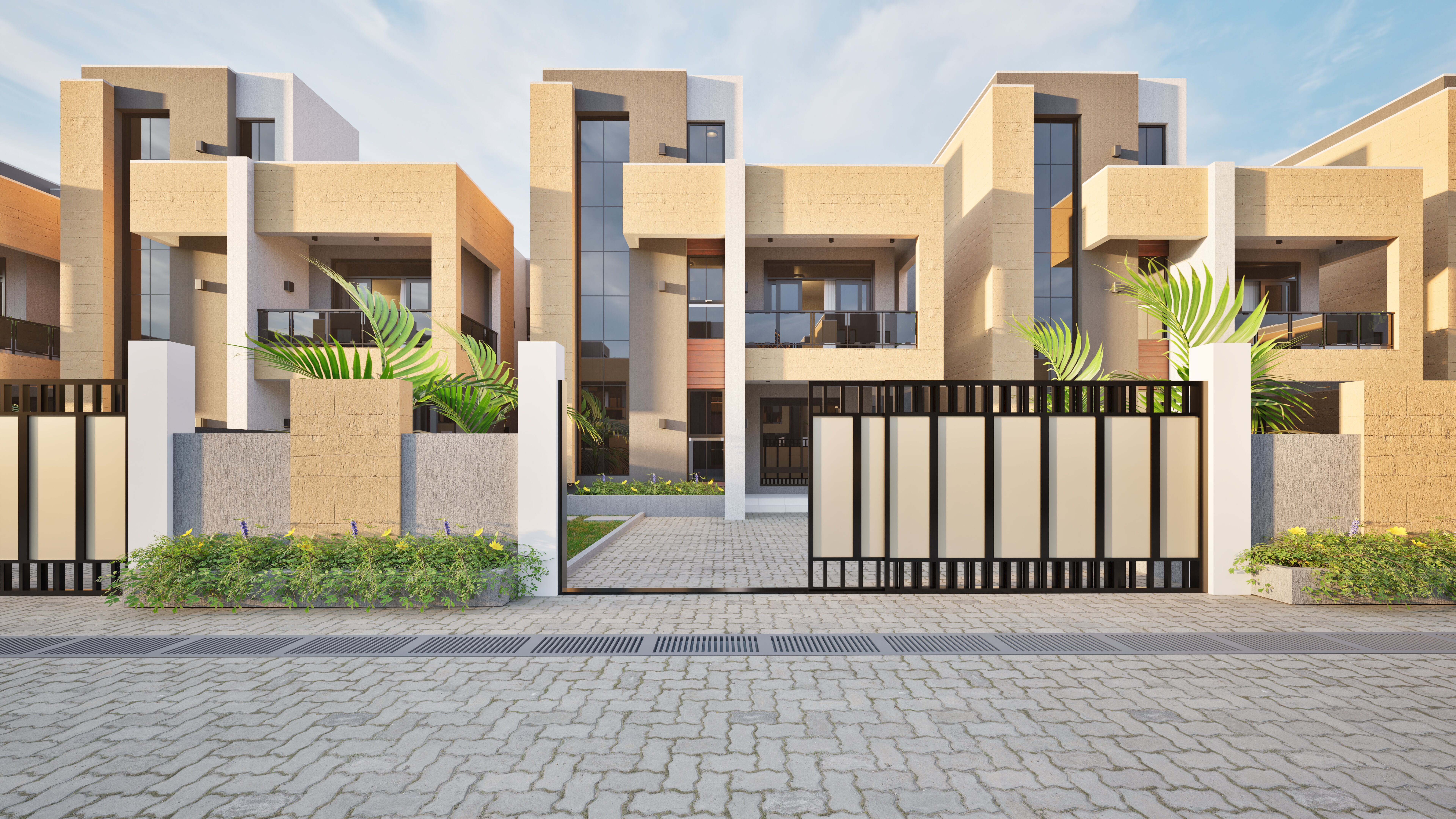 Luxury Valeria Villas Estate phase 2 in Ruiru front view